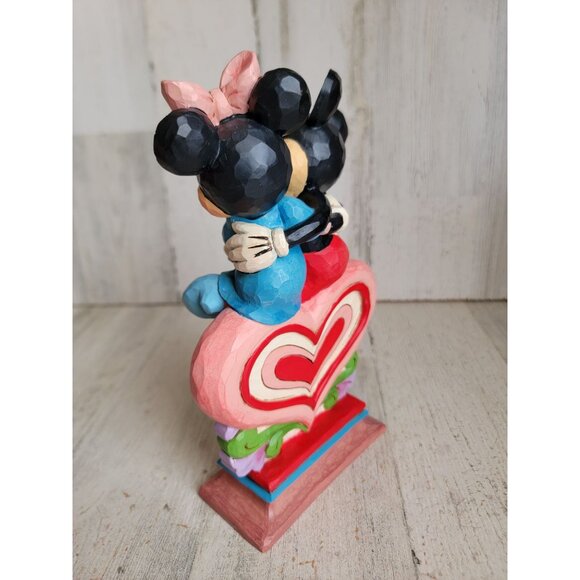Jim shore enesco Heart to Heart 6001282 Disney Mickey Mouse Valentine - Picture 6 of 9